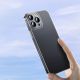 10. Baseus Frosted Glass Case Cover for iPhone 13 Pro Max Hard Cover with Gel Frame Transparent (ARWS000802)