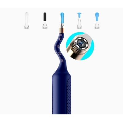 6. Bebird EarSight Plus I35R 3-in-1 Otoscope with Camera, Blue