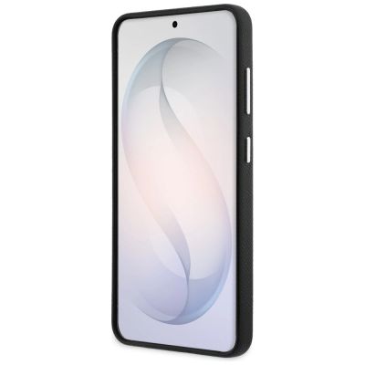 5. Karl Lagerfeld Saffiano Double Heads Metal Case for Samsung Galaxy S26 - Black