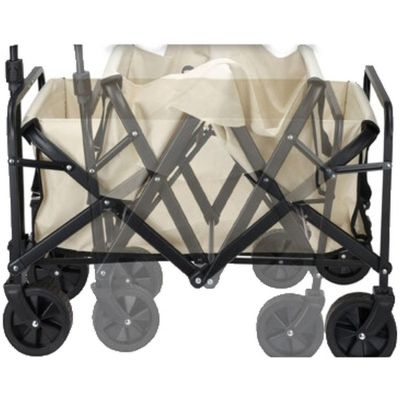 9. FOLDABLE TRAVEL AND BEACH STROLLER 71X50X48CM WITH HANDLE REDCLIFFS