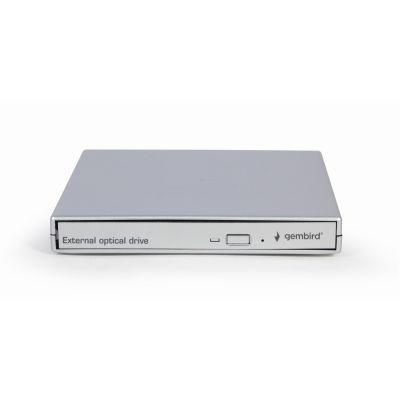 3. GEMBIRD EXTERNAL DVD 8X, CD 24X USB 2.0 WRITER SILVER