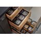 3. GEFU PANTRY Rectangular Container 2.5 l Black, Transparent 1 pc.