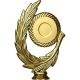 4. Plastic figure in general - 50mm gold, plastic with wreath F78/G