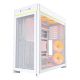 6. Montech HS01 PRO PC Case, Midi-Tower, ATX, aRGB, Tempered Glass - White