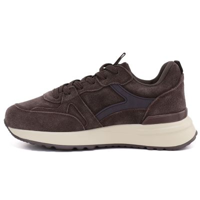 3. Women's chocolate leather shoes Vinceza FIO27-67006