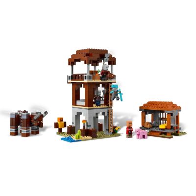 4. LEGO Minecraft 21278 Robbers and Devastators Hideout