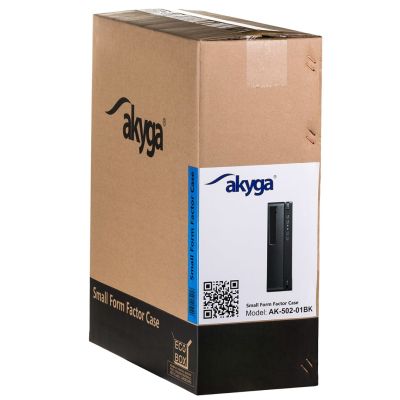 9. Akyga AK-502-02BK Midi Tower Computer Security & Holders Black
