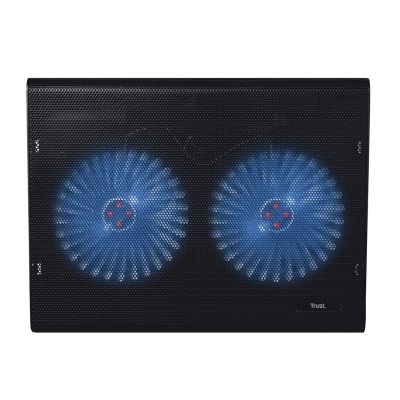 4. TRUST Azul 20104 Cooling Pad (17.x inch; 2 Fans; HUB)