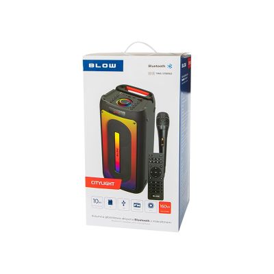 4. BLOW BLUETOOTH SPEAKER CITYLIGHT REMOTE CONTROL + MICROPHONE