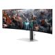 5. Samsung G93SC Computer Monitor 124.5 cm (49") 5120 x 1440 px Dual QHD OLED Silver