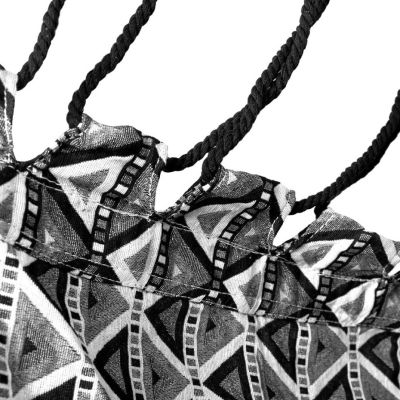 11. Spokey Bench Etno BK/WT 921916 Hammock Seat