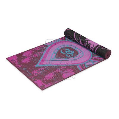 5. Double-sided yoga mat Gaiam &quot;BE FREE&quot; 6mm 62031