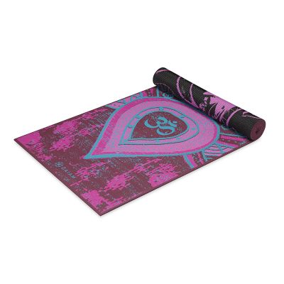 5. Gaiam "BE FREE" Double-Sided Yoga Mat 6mm 62031