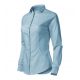 4. Malfini Style LS W MLI-22915 blue shirt