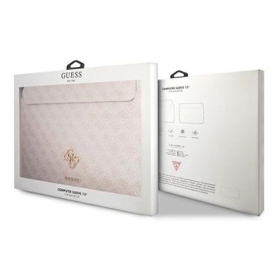 5. Guess Sleeve GUCS13G4GFPI 13" pink 4G Big Logo