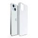 8. 3mk Hardy Silicone MagCase for iPhone 15 - white and silver