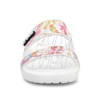 3. Crocs Classic Tie Dye Graphic Sandal W 207283-928