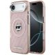 Karl Lagerfeld IML Choupette Head Logo MagSafe Case for iPhone 17 Air - Pink