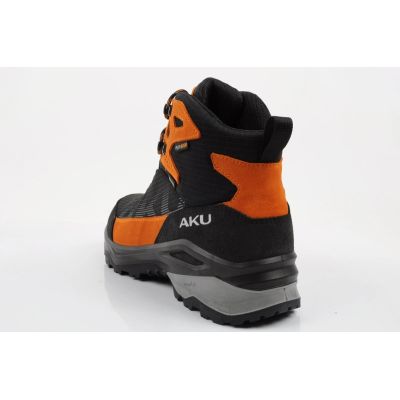5. Aku men's trekking sports shoes Adapta Gore-tex leather black orange