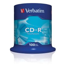 Verbatim 43411 CD (700MB; 52x; 100pcs; Cake)