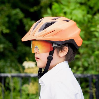 4. Rockbros Kids Cycling Glasses, Polarized, UV Protection, Children's - Gray