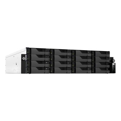 2. Asustor LOCKERSTOR 16R Pro Gen2 NAS Desktop AMD Ryzen™ 7 7745 16 GB DDR5 0 TB Black, Steel