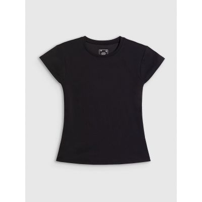 5. Women's slim plain T-shirt 4F 4FRSS26TTSHF4520-20S