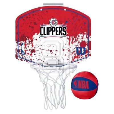 2. Basketball board Wilson NBA Team Los Angeles Clippers Mini Hoop WTBA1302LAC
