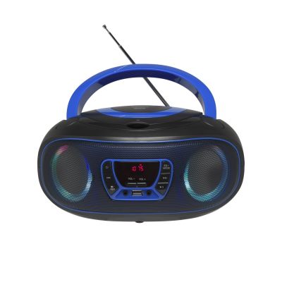 9. Denver TCL-212BT BLUE Portable CD Player cd Black, Blue
