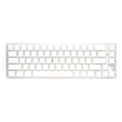 Ducky One 3 Aura White SF Gaming USB QWERTY Keyboard American International White