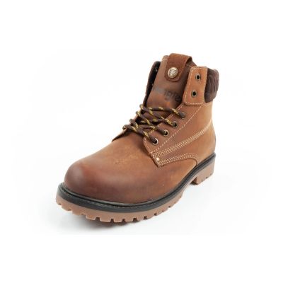 3. Wrangler Arch men's shoes Chelsea boots elegant ankle boots natural leather brown