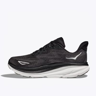 3. HOKA Clifton 9 Women's Running Shoes Black/White (1127896-BWHT)