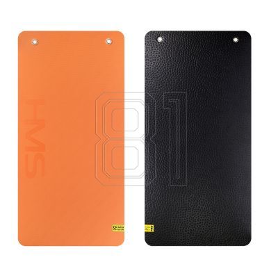 25. Club fitness mat with holes HMS Premium MFK01 Orange-Black