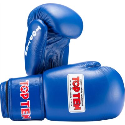 2. RTT-COMPETITION Leather Boxing Gloves 10oz (WORLD BOXING APPROVED)