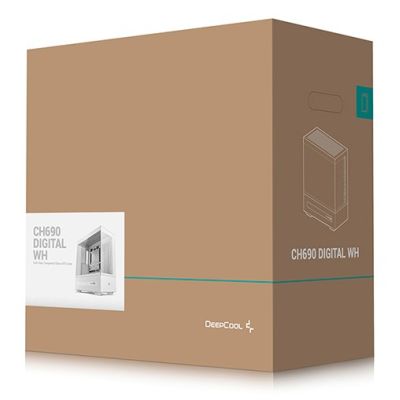 2. DeepCool CH690 Digital WH Case (R-CH690-WHNNA0D-G-1)