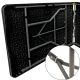 18. CATERING TABLE FOLDABLE INTO A SUITCASE 180x70x74CM MAX.100KG BLACK