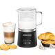 2. Rommelsbacher MS 625 Milk Frother/Warmer Automatic Milk Frother/Warmer Black, Stainless Steel