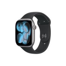 Apple Watch Series 11 OLED 46mm Digital 416 x 496 px Touchscreen 5G Gray Wi-Fi GPS