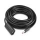 4. Ugreen USB 2.0 Active Extension Cable 480 Mbps 10 m Black (US121 10321)