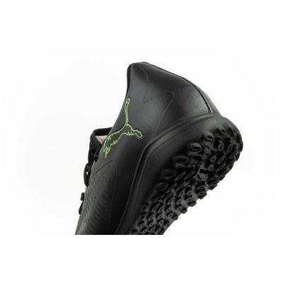7. Puma men's sports shoes Future 8 Play TT turf football shoes black green