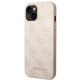 2. Guess GUHCP14MG4GFPI iPhone 14 Plus 6,7" różowy/pink hard case 4G Metal Gold Logo