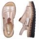 5. Rieker V7972-60 women's gold wedge sandals