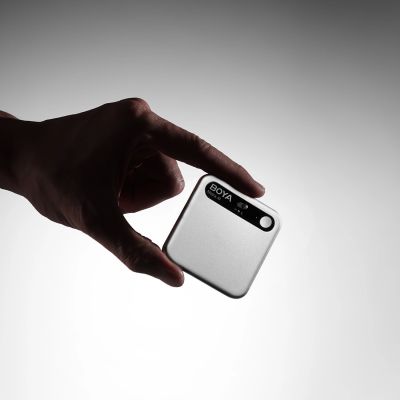 10. BOYA Notra Voice Recorder with AI Transcription - Silver