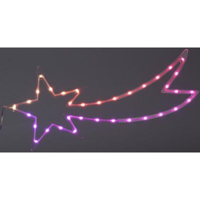 17. HANGING DECORATIVE COMET 35LED RGB USB