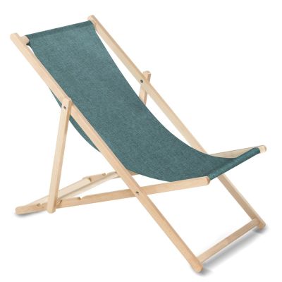 3. GREENBLUE CLASSIC BEECH DECK CHAIR MELANGE GB183M TURQUOISE
