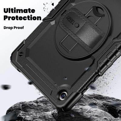 15. Tech-Protect Solid Case for Samsung Galaxy Tab A9+ / A11+ Plus 11.0 X210 / X215 / X216 / X230 / X235 / X236 - Black