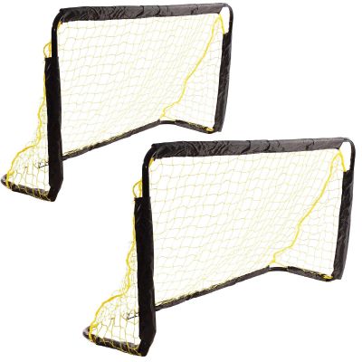 12. SET OF 2 FOOTBALL GOALS WITH NET 120x70x40CM ENERO
