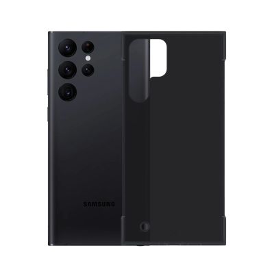 5. 3mk Just20g Matt Case for Samsung Galaxy S22 Ultra 5G - Matte Black