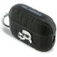 3. Karl Lagerfeld Monogram Karl & Choupette Head Case for AirPods Pro 3 - Black
