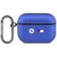 BMW M Carbon Metal Logo Case for AirPods Pro 3 - Light Blue